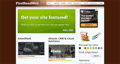 Desktop Screenshot of firsthandweb.com